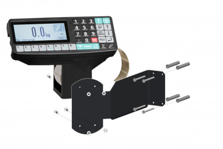 Весовой терминал с печатью этикеток R2P