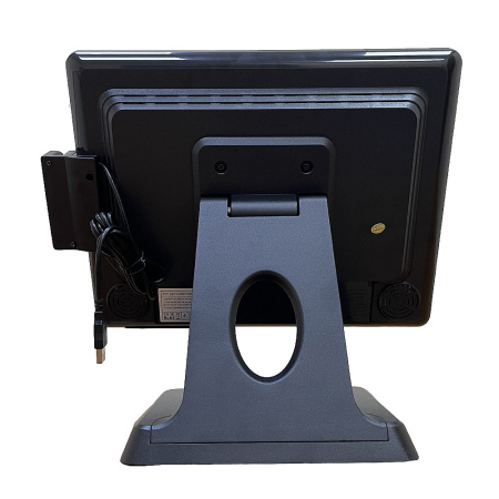 Сенсорный монитор POSCenter DTM-15 (15", P-CAP TOUCH, VGA, MSR, стенд металл)